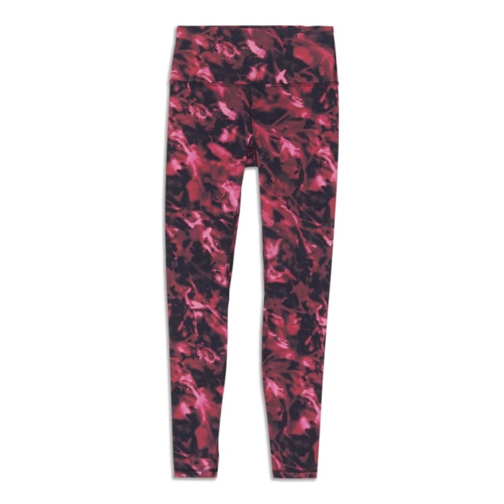Lululemon align high rise leggings‎ pants Pink Blossom Multi 4